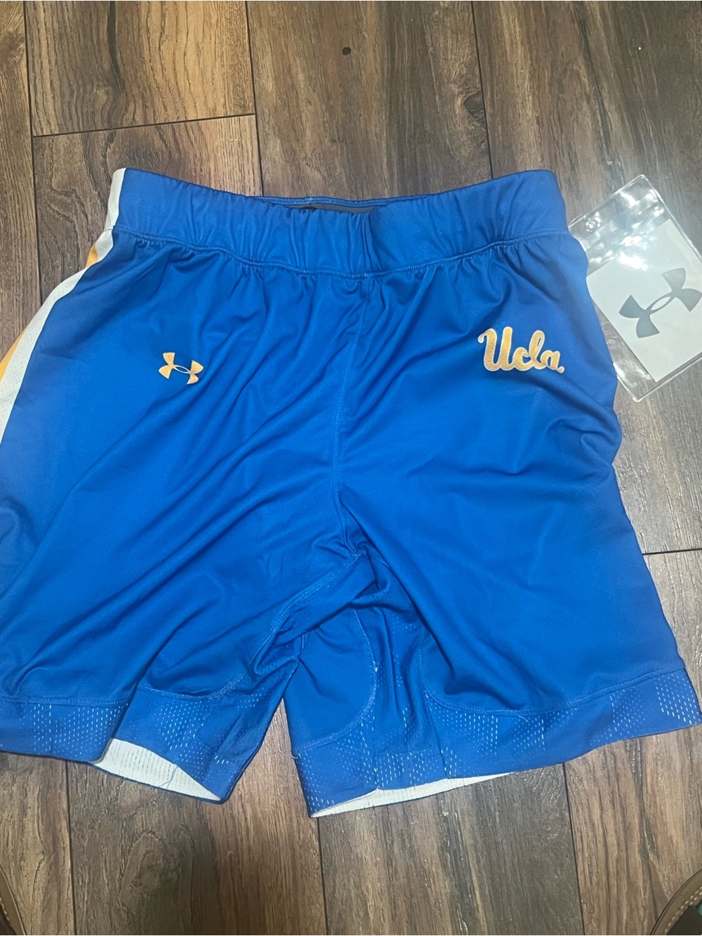 Under Armour UCLA Blue Athletic Shorts Large men